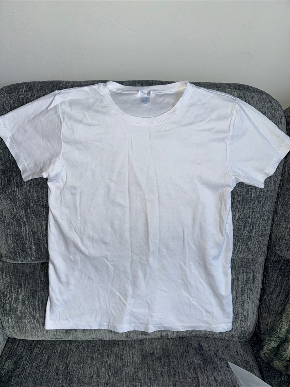 LAKE CLASSIC WHITE CREWNECK T-SHIRT